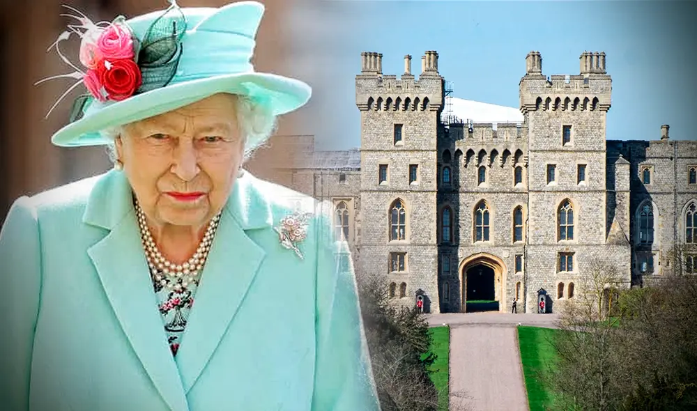 La reina Isabel II abandonó Buckingham definitivamente y convirtió Windsor en su residencia oficial desde el inicio de la pandemia. Foto: composición LR-AFP