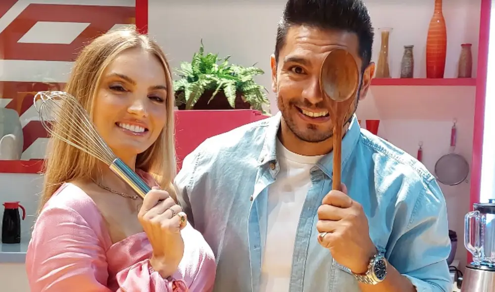 Rafael Cardozo y Carol Reali en "En esta cocina mando yo". Foto: GV Producciones