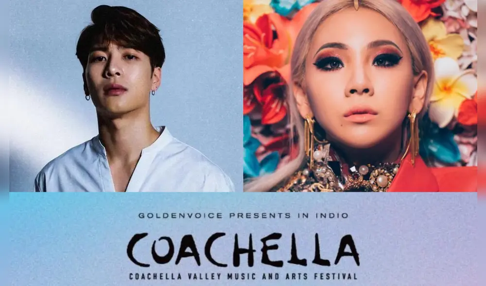 En "Coachella 2022", actores coreanos y chinos se presentarán en el festival como Jackson y CL. Foto composición: JYP Entertainment, Wikifandom y Coachella.