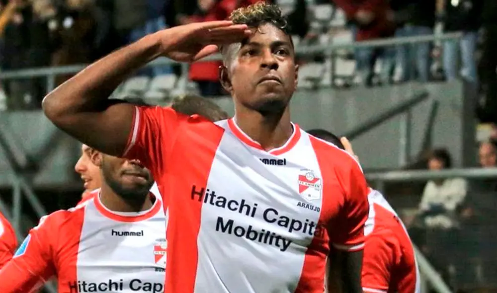 Araujo llegó al Emmen en 2019. Foto: FC Emmen