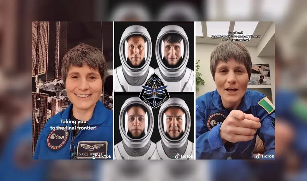 Durante 5 meses, Critofetti reportará en TikTok su vida en el espacio. Foto: TikTok Durante 5 meses, Critofetti reportará en TikTok su vida en el espacio. Foto: TikTok