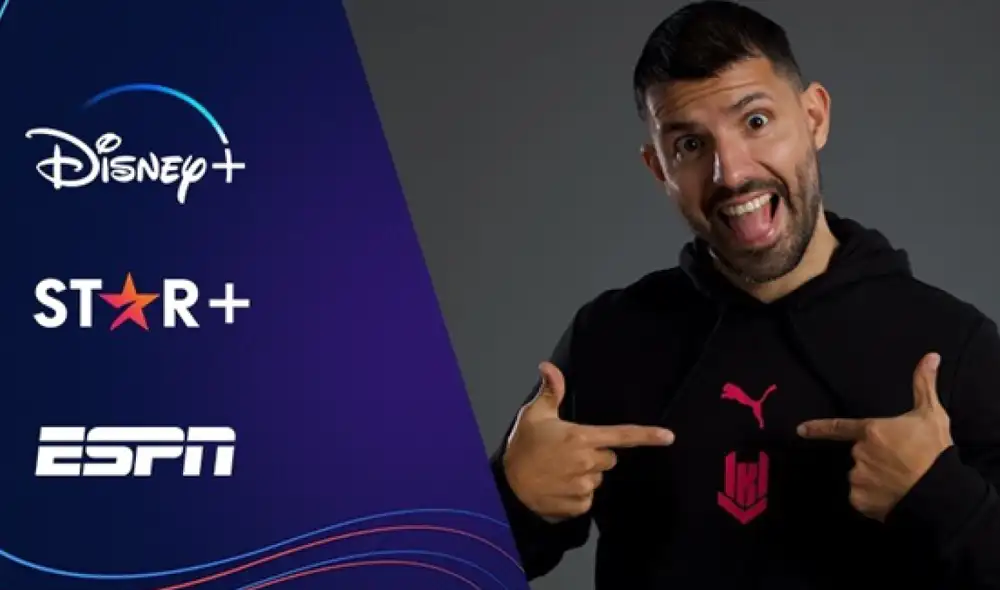 Agüero se retiró del fútbol en diciembre del 2021. Foto: Disney Agüero se retiró del fútbol en diciembre del 2021. Foto: Disney