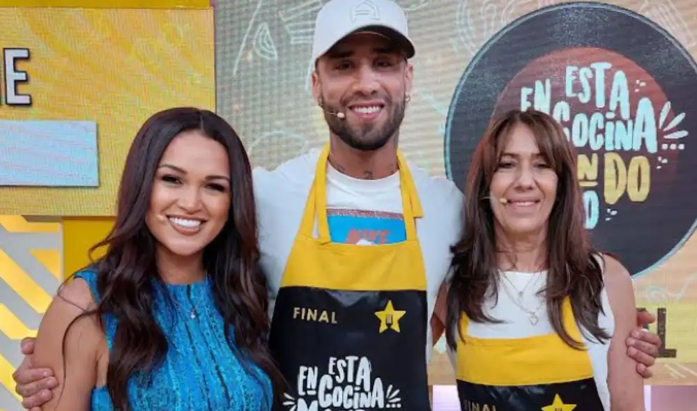 Angie Arizaga y Jota Benz estarán en la final de "En esta cocina mando yo". Foto: GV Producciones Angie Arizaga y Jota Benz estarán en la final de "En esta cocina mando yo". Foto: GV Producciones