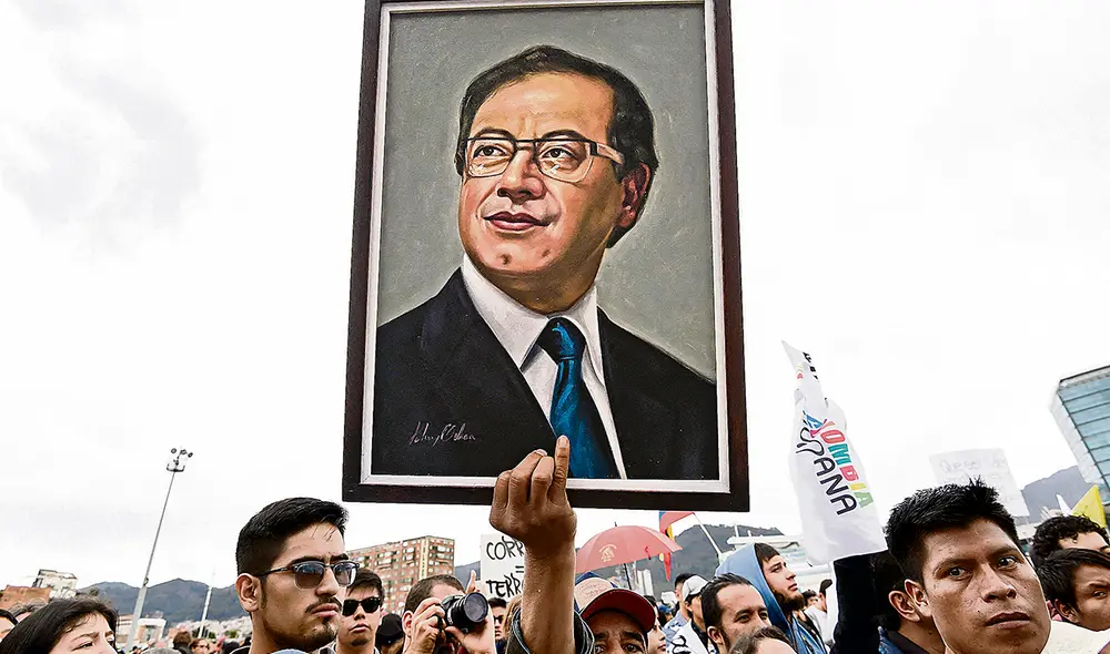 Favorito de las encuestas. El izquierdista Gustavo Petro sigue encabezando los sondeos. Foto: difusión Favorito de las encuestas. El izquierdista Gustavo Petro sigue encabezando los sondeos. Foto: difusión