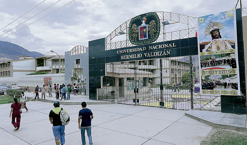 Denuncia. La denuncia de la universidad Hermilio Valdizán permitió al fiscal Rudy Jiménez descubrir las actividades de la organización criminal. Foto: difusión