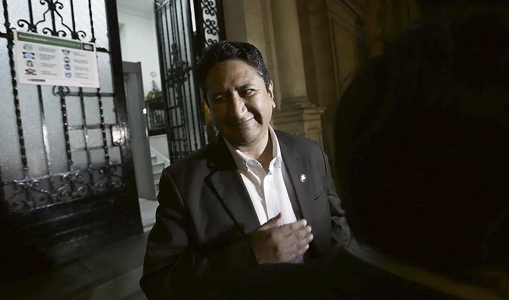 En su estilo. Cerrón enfiló sus comentarios contra la Iglesia. Foto: difusión