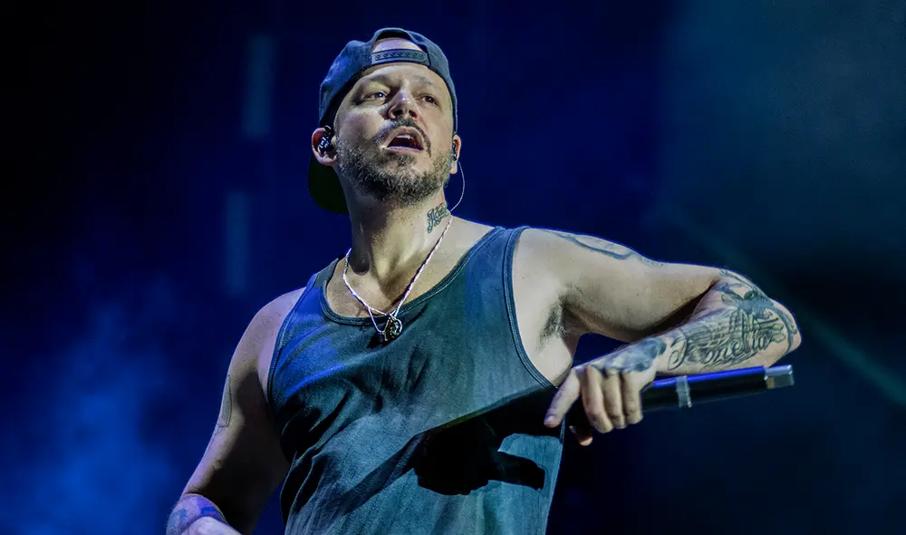 Residente visitó a Perú en el 2010 en el Estadio de San Marcos. Foto: AFP.