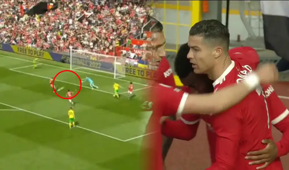 Cristiano volvió aparecer con el gol y le está dando la victoria al Manchester United. Foto: captura ESPN