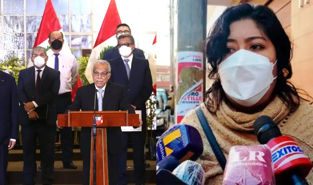 La ministra de Trabajo y Promoción del Empleo resaltó que es importante que el presidente dialogue con las fuerzas políticas. Foto: composición La República/ Presidencia.