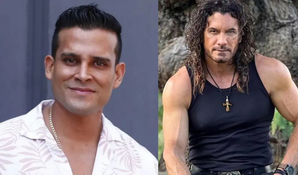 Christian Domínguez detalló por qué copió el look de Mario Cimarra, Composición LR / GLR / Instagram.