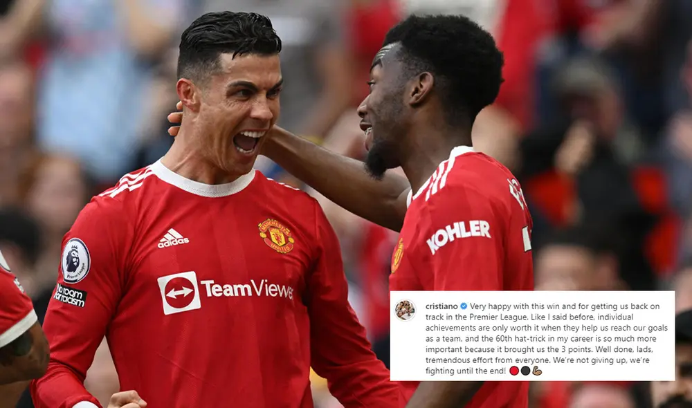 Manchester United vs. Norwich: Cristiano Ronaldo anotó el último gol de tiro libre y le dio el triunfo. Foto: Premier League Manchester United vs. Norwich: Cristiano Ronaldo anotó el último gol de tiro libre y le dio el triunfo. Foto: Premier League