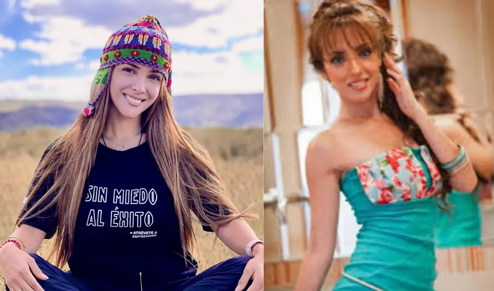 Rosángela Espinoza se sorprende al ver sus fotografías a los 19 años. Foto: Instagram.