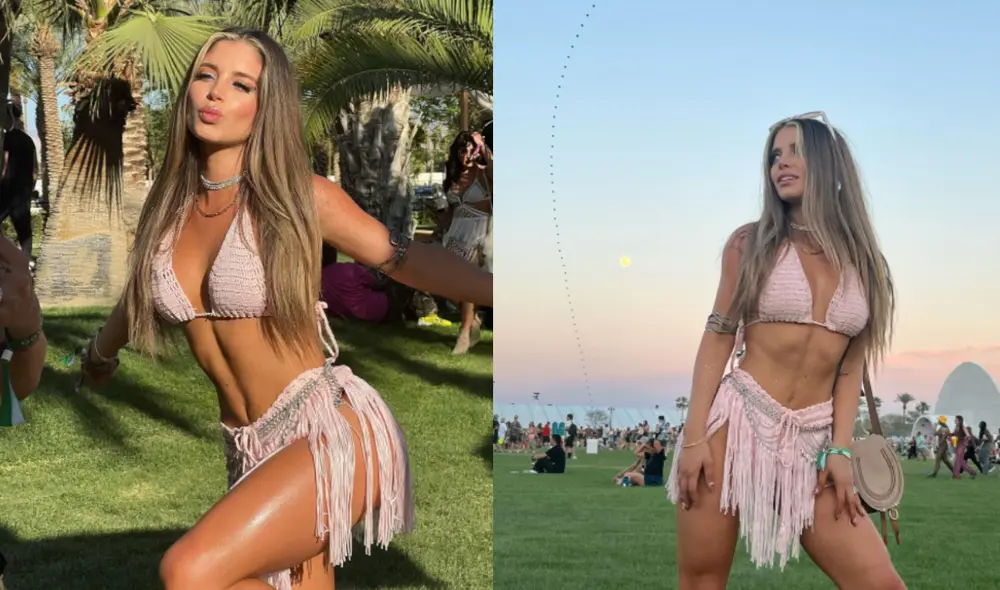 Flavia Laos se juntó con influencers de otros países para asistir al festival Coachella. Foto: Flavia Laos/Instagram Flavia Laos se juntó con influencers de otros países para asistir al festival Coachella. Foto: Flavia Laos/Instagram