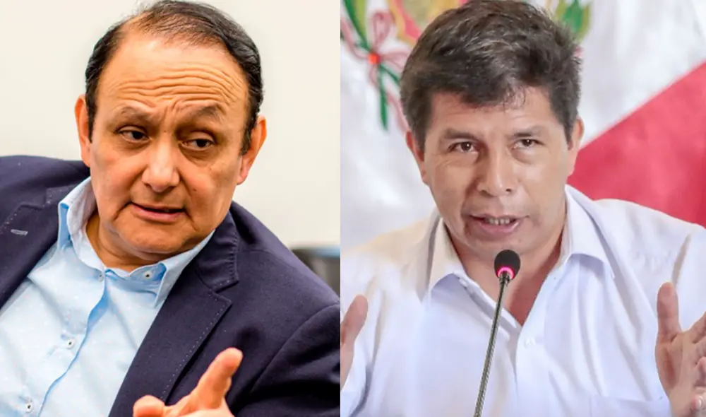 Walter Gutiérrez envió un oficio a Pedro Castillo señalando que carta notarial dirigida a Panorama "transgrede estándares contra la libertad de expresión". Foto: composición/La República