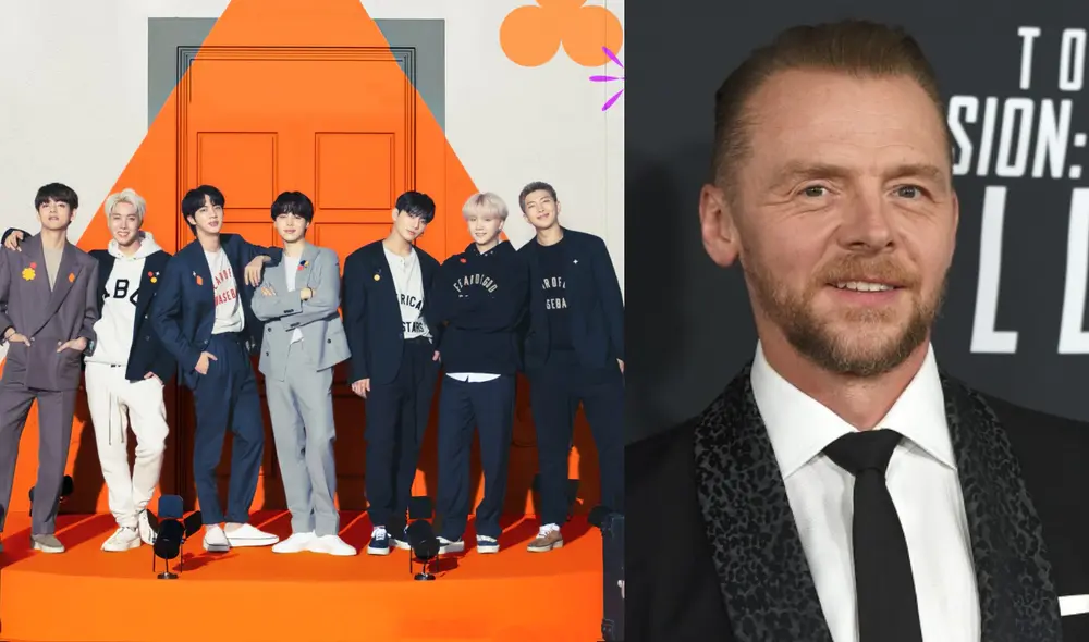 Simon Pegg es biased Suga. Conoce aquí cómo fue su tan esperado encuentro con BTS. Foto: composición La República/Hybe/Paramount Simon Pegg es biased Suga. Conoce aquí cómo fue su tan esperado encuentro con BTS. Foto: composición La República/Hybe/Paramount
