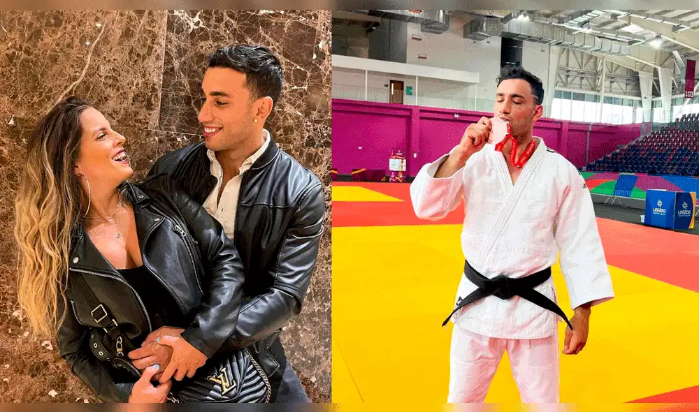 Alejandra Baigorria no pudo estar presente en la competencia de judo de Said Palao. Foto: composición Said Palao/Instagram Alejandra Baigorria no pudo estar presente en la competencia de judo de Said Palao. Foto: composición Said Palao/Instagram