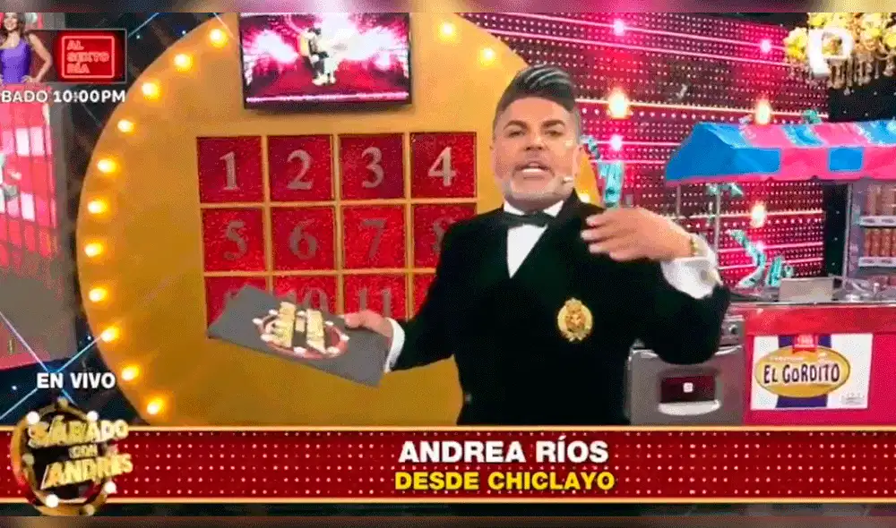 Andrés Hurtado estuvo recibiendo llamadas del público en vivo durante su programa sabatino. Foto: captura de Panamericana TV