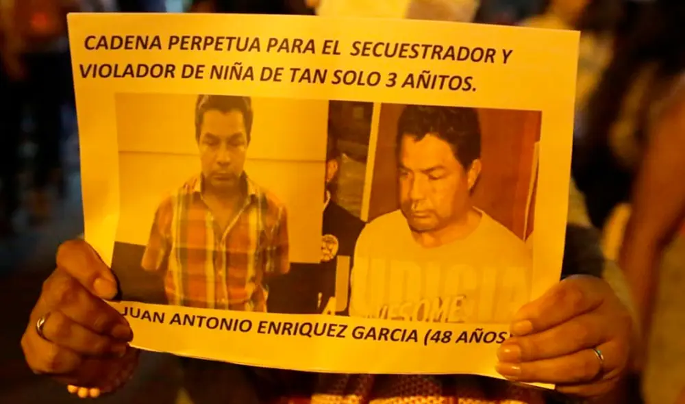 Juan Antonio Enríquez García, de 48 años, es investigado por secuestrar y violentar a una menor de 3 años en Chiclayo. Foto: John Reyes