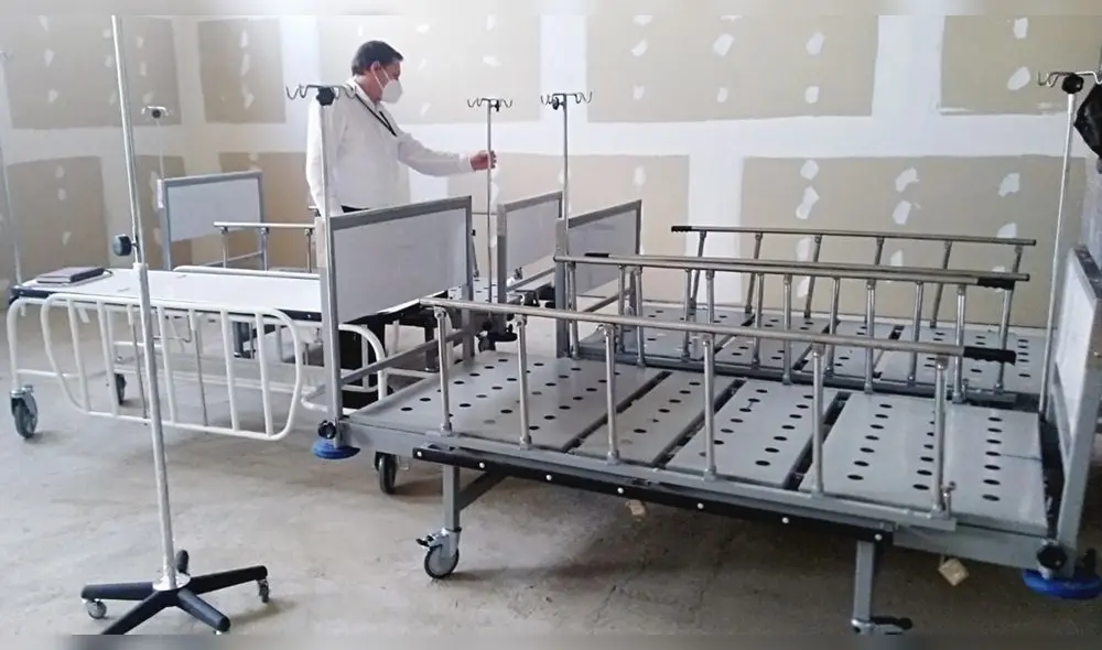 Mobiliario clínico donado a EsSalud por Foncodes. Foto: EsSalud. Mobiliario clínico donado a EsSalud por Foncodes. Foto: EsSalud.