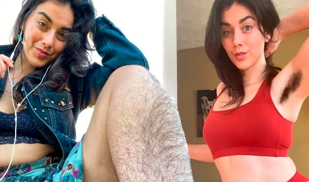 Candace Cynthia gana dinero vendiendo fotos que revelan su vello corporal. Foto: Candace Cynthia/Metro UK