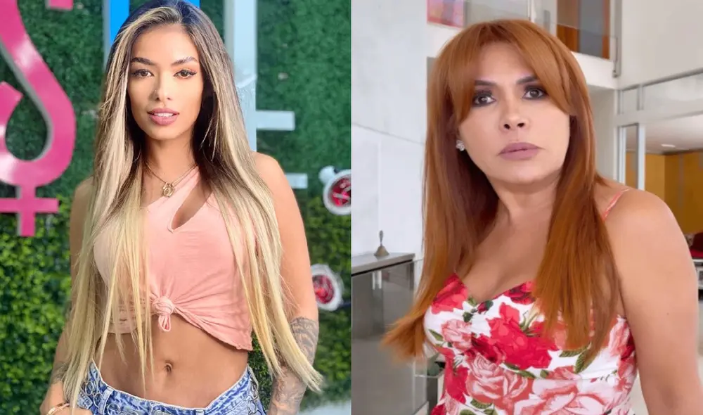 La modelo respondió con todo a conductora. Foto: Shirley Arica/Magaly Medina/Instagram La modelo respondió con todo a conductora. Foto: Shirley Arica/Magaly Medina/Instagram