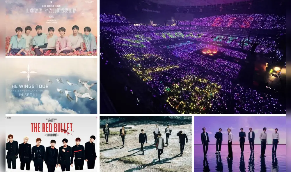 BTS ha realizado conciertos en todo el mundo con fechas agotadas como "PTD on stage". Foto composición: BIG HIT Music.