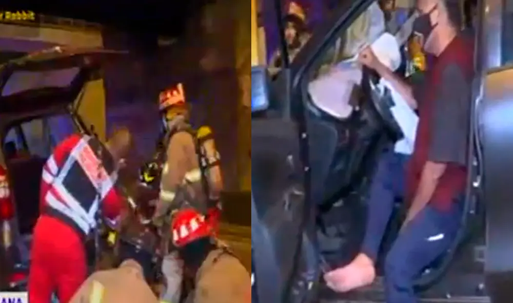 El accidente de tránsito se produjo este domingo 17 de abril. Video: Latina