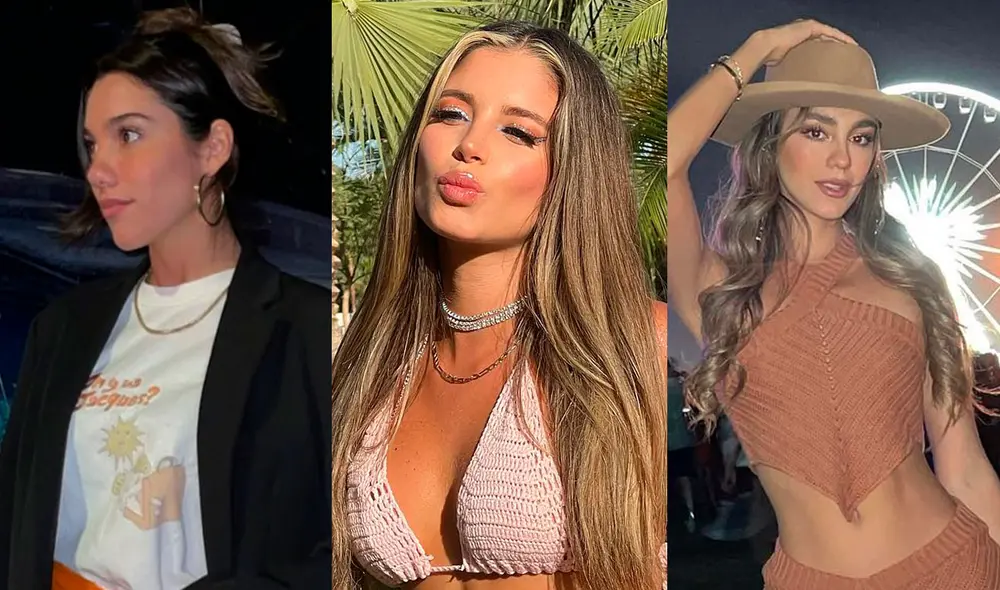 Las peruanas hicieron gala de su mejor outfit en Coachella 2022. Foto: composición/Instagram Las peruanas hicieron gala de su mejor outfit en Coachella 2022. Foto: composición/Instagram