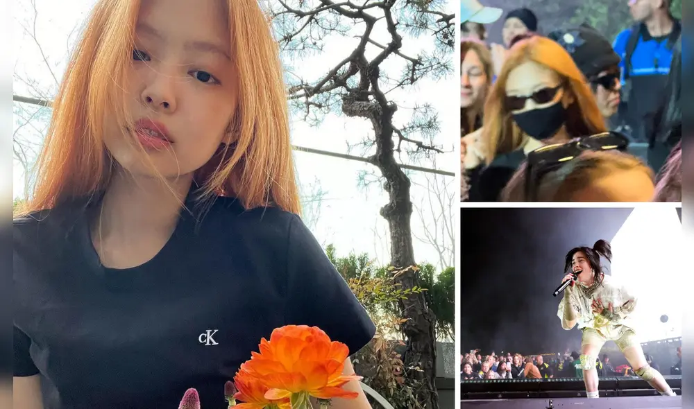 Jennie de BLACKPINK causa furor en Coachella 2022. Foto composición: Instagram y Twitter.
