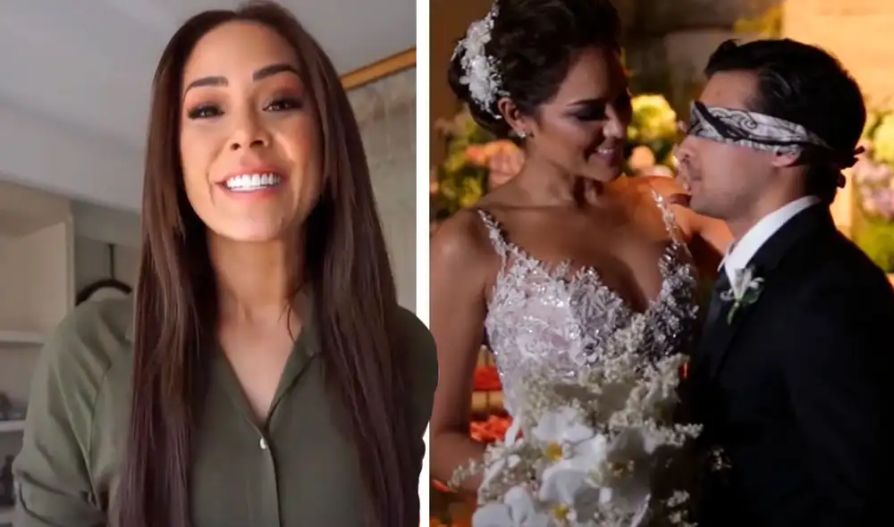 Karen Schwarz y Ezio Oliva volverían a darse el ¡Sí, quiero! por tercera vez. Foto: Instagram Karen Schwarz y Ezio Oliva volverían a darse el ¡Sí, quiero! por tercera vez. Foto: Instagram