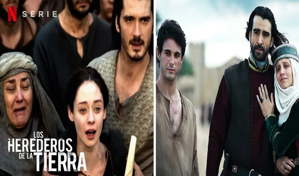 "Los herederos de la Tierra" se centra en Hugo Llor, personaje que es llevado a la ficción por Yon González y David Solans. Foto: composición LR/Netflix