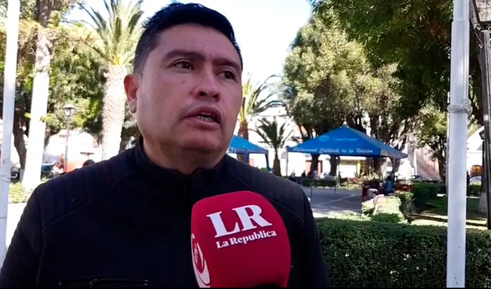 El alcalde distrital de Yanahuara, Anghelo Huerta, señaló que nada está definido. Foto: URPI/Wilder Pari El alcalde distrital de Yanahuara, Anghelo Huerta, señaló que nada está definido. Foto: URPI/Wilder Pari