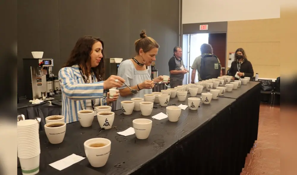 Viaje de negocio a la Expo SCA Boston 2022, Estados Unidos, se desarrolló en el marco del proyecto Comunidad de Cafés Especiales. Foto: USAID Viaje de negocio a la Expo SCA Boston 2022, Estados Unidos, se desarrolló en el marco del proyecto Comunidad de Cafés Especiales. Foto: USAID