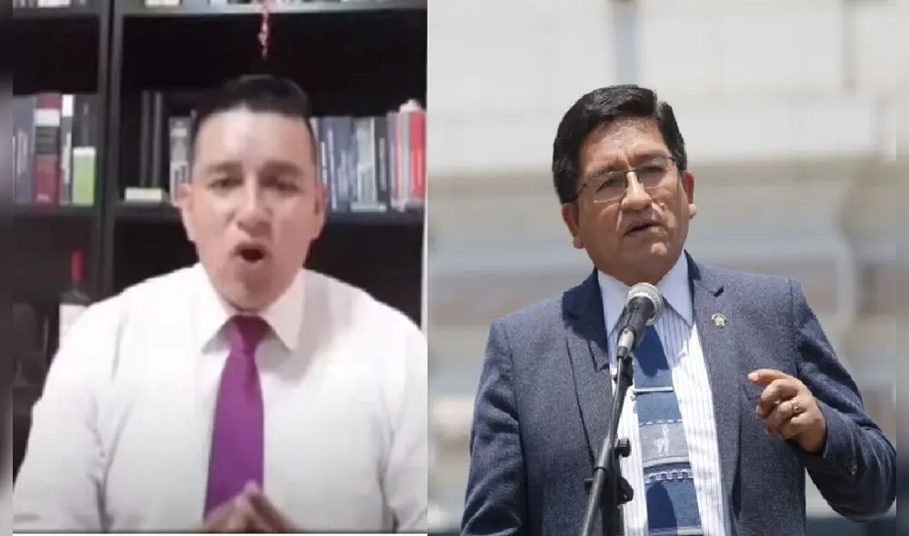 Jefferson Varas (izquierda) es sobrino del congresista Elías Varas (derecha) y se presenta a reuniones con ministros sin tener cargo públicos. Foto: captura/La República Jefferson Varas (izquierda) es sobrino del congresista Elías Varas (derecha) y se presenta a reuniones con ministros sin tener cargo públicos. Foto: captura/La República