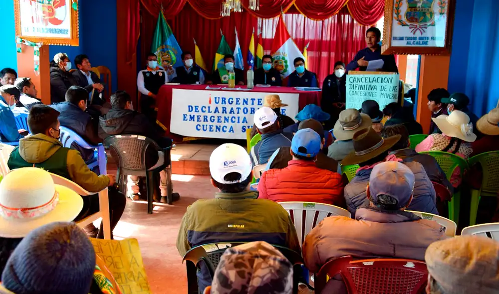 Este fue acuerdo preliminar de la reunión multisectorial que tuvo lugar en el distrito de Cojata. Foto: La República
