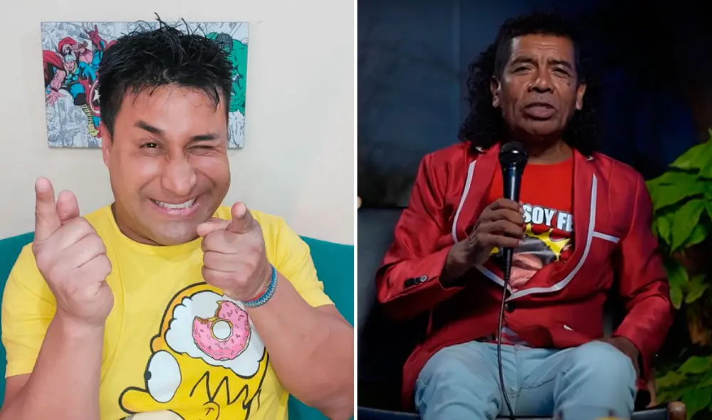 Danny Rosales tomó con humor las declaraciones de Cachay en su contra. Foto: composición Danny Rosales/Instagram, captura YouTube.