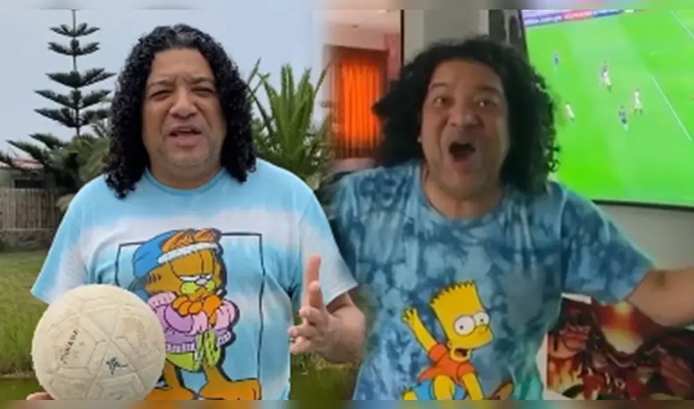 Carlos Vílchez emocionado por la victoria de Alianza Lima ante Universitario de Deportes. Foto: composición/Instagram