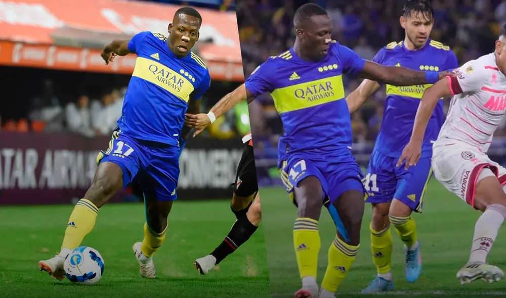 Luis Advíncula jugó todo el partido contra Lanús en La Bombonera. Foto: composición GLR/Boca Juniors Luis Advíncula jugó todo el partido contra Lanús en La Bombonera. Foto: composición GLR/Boca Juniors