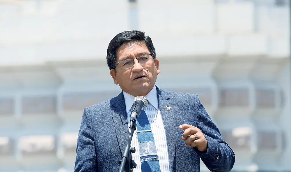 Elías Varas renunció a Perú Bicentenario el 2 de agosto de este 2023. Foto: Félix Contreras/ La República