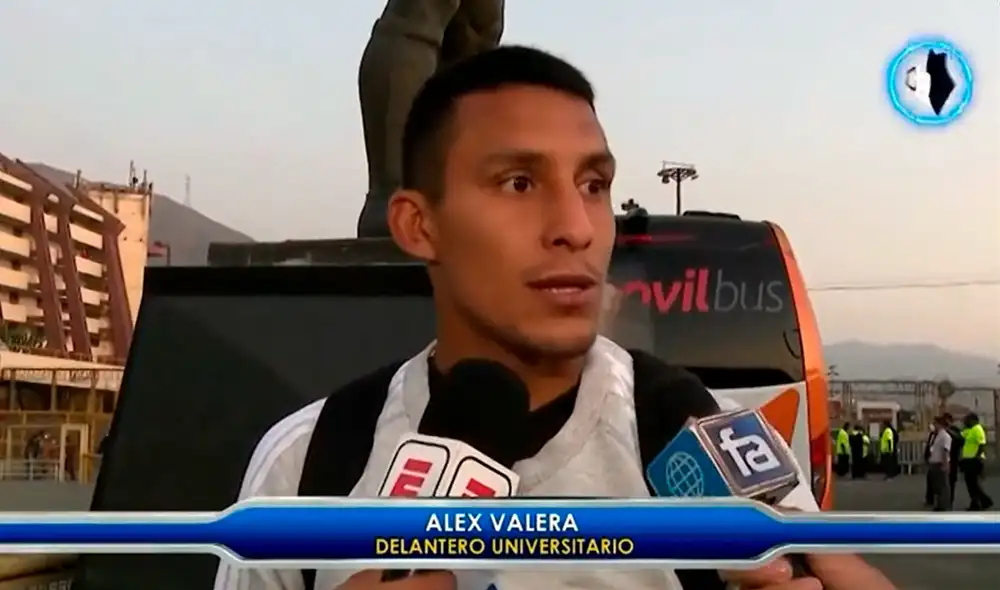 Alex Valera disputó los 90 minutos en la derrota del clásico. Foto: captura/Fútbol en América Alex Valera disputó los 90 minutos en la derrota del clásico. Foto: captura/Fútbol en América