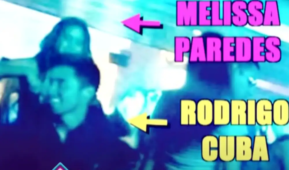 Rodrigo Cuba reveló que fue amor a primera vista con Melissa Paredes en una entrevista con Gisela Valcárcel. Foto: Amor amor amor/captura