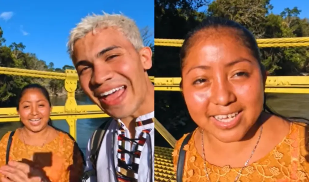 La menor ofrece chocolates, bebidas y otros dulces a los turistas. Foto: Facebook. La menor ofrece chocolates, bebidas y otros dulces a los turistas. Foto: Facebook.