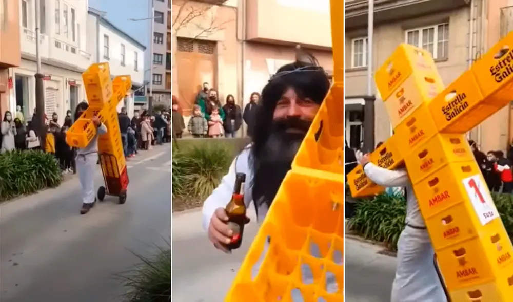 Usuarios señalaron que la cruz no es objeto de burlas y aún en días de Pascua. Foto: captura de TikTok Usuarios señalaron que la cruz no es objeto de burlas y aún en días de Pascua. Foto: captura de TikTok