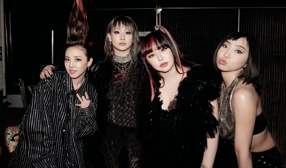 2NE1: Dara, CL, Bom y Minzy revivieron la energía de "I'm the best". Foto: Instagram