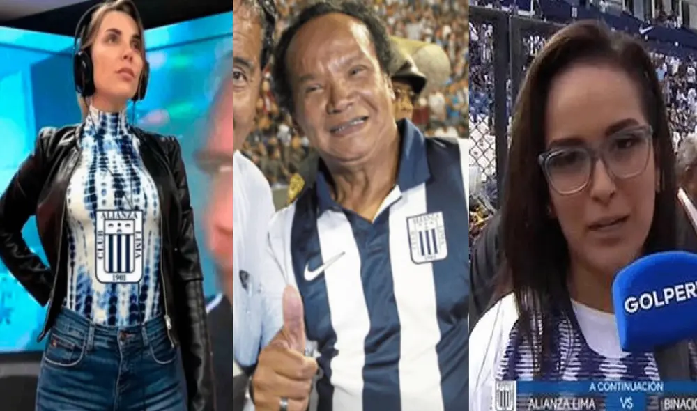 Juliana Oxenford, Melcochita y Daniela Darcourt declaran su amor por Alianza Lima. Foto: Juliana Oxenford/Melcochita/Daniela Darcourt/LR Juliana Oxenford, Melcochita y Daniela Darcourt declaran su amor por Alianza Lima. Foto: Juliana Oxenford/Melcochita/Daniela Darcourt/LR