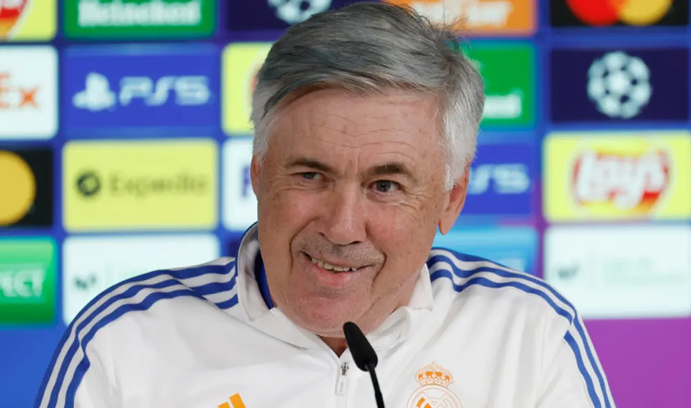 Carlo Ancelotti se mostró contento por el triunfo de Real Madrid ante Sevilla. Foto: EFE