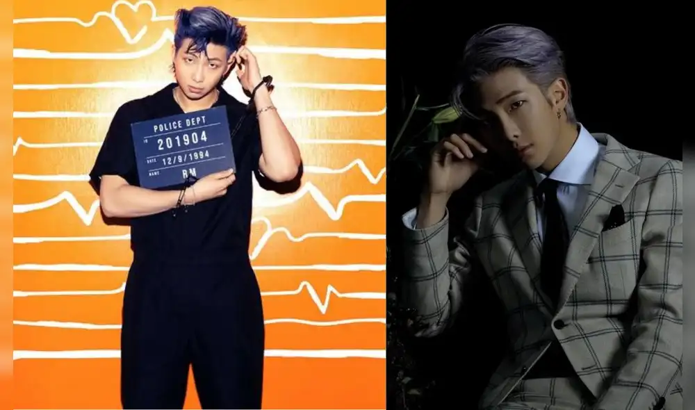 RM es uno de los compositores de BTS y ha lanzados 2 mixtapes. Foto composición: BIG HIT Music.