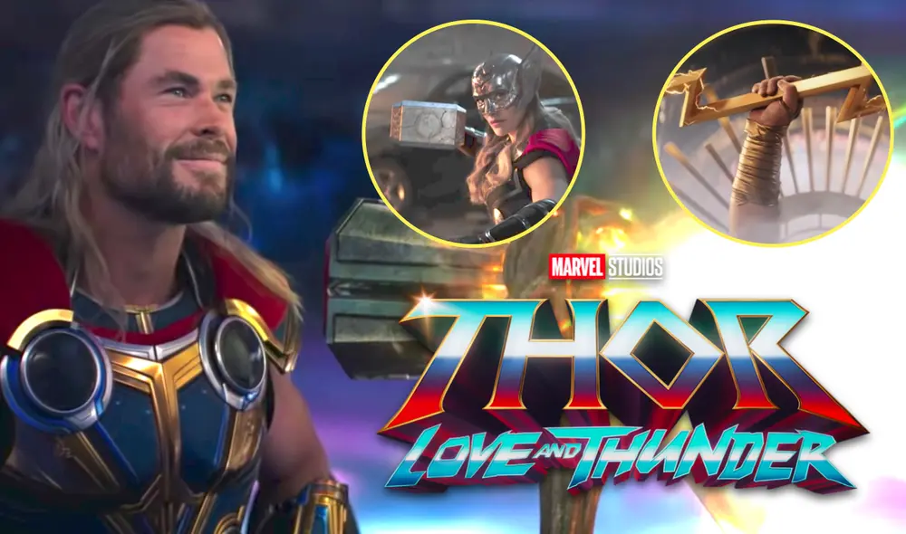 "Thor: love and thunder" llegará a los cines en julio de este año. Foto: composición LR/captura de Marvel