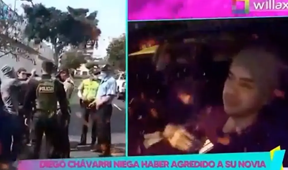 Diego Chávarri fue intervenido por la policía el pasado jueves 14 de abril. Foto: captura Willax