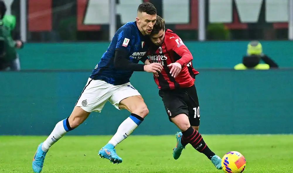 Inter de Milán recibirá a AC Milan en partido por la Copa Italia. Foto: AFP